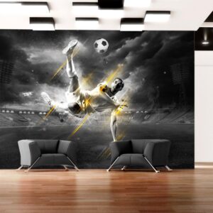 ARTGEIST Fototapet af fodboldspiller - Football legend (flere størrelser) 100x70