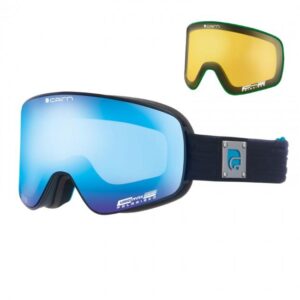 Cairn Polaris, Polarized skibriller, mat sort/blå