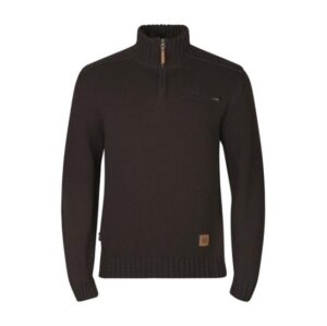 Härkila Annaboda 2.0 HSP Knit Pullover Mens, Demitasse Brown