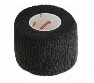 Henza® Elastisk CrossfitTape - Sort - 5cm x 6,9m