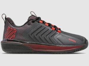 K-Swiss Ultrashot 3 Padelsko (Asphalt/Jet Black/Spicy Orange) - 41