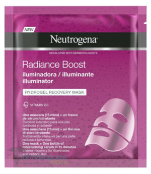 Neutrogena radiance boost the illuminator hydrogel recovery mask 30ml