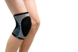 Rehband handball knee support børn 7764 i grå/sort x-large