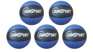 Skolepakke med 5 stk. Sunsport - Indoor/Outdoor basketbold - str. 5 (junior) - FRI FRAGT