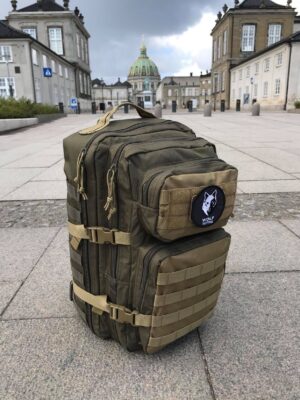 Sportstaske rygsæk | US ASSAULT PACK LARGE RANGER GRØN/COYOTE - MIL-TEC