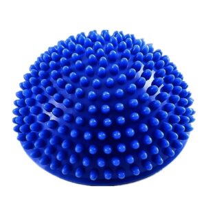 Balance pindsvin med massageknopper, 16 cm, blå