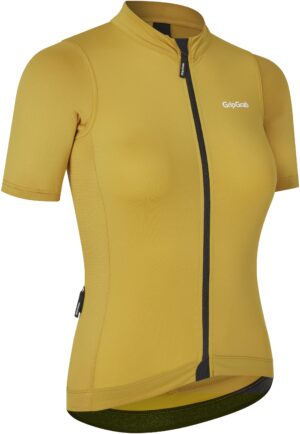 GripGrab Women's Ride Kortærmet Cykeltrøje - Mustard Yellow