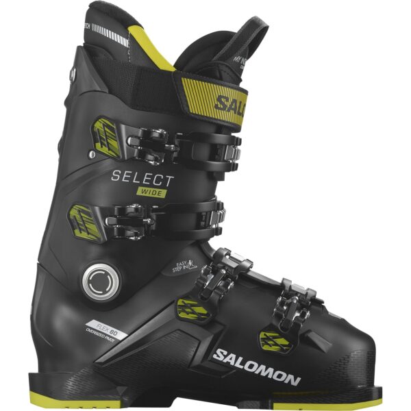 Salomon Select 80 WIDE, skistøvler, herre, sort/grøn/hvid