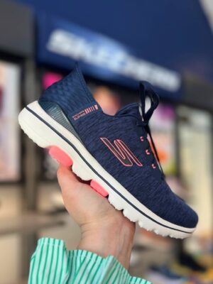 Skechers, Dame, Sneakers, Slip-ins,: GO GOLF WALK 5 - Navy/ Pink 37