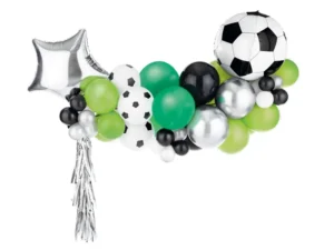 Ballonguirlande - Fodbold, Mix, 150x126 cm