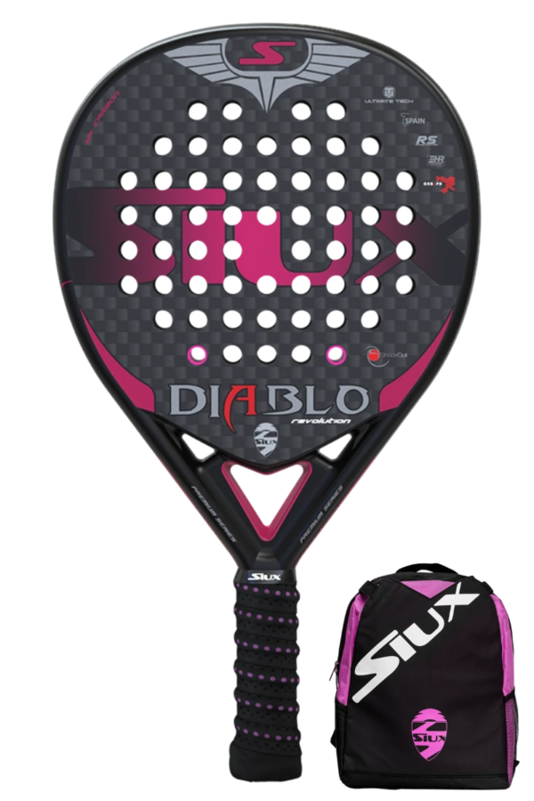 Siux Diablo 12K Fucsia - Padel bat