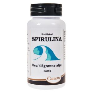 Spirulina Den blågrønne alge - 180 tabletter - Camette