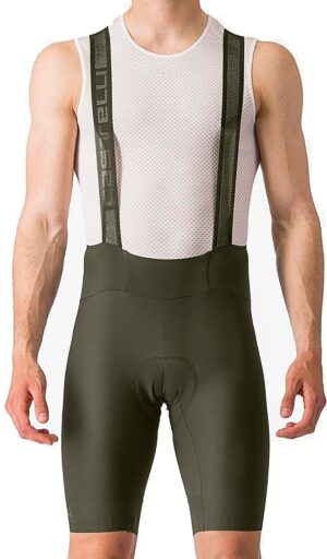 Castelli ESPRESSO BIBSHORT - Deep Green