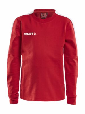 Craft - Progress GK Sweatshirt JR - Bright Red/White 122/128