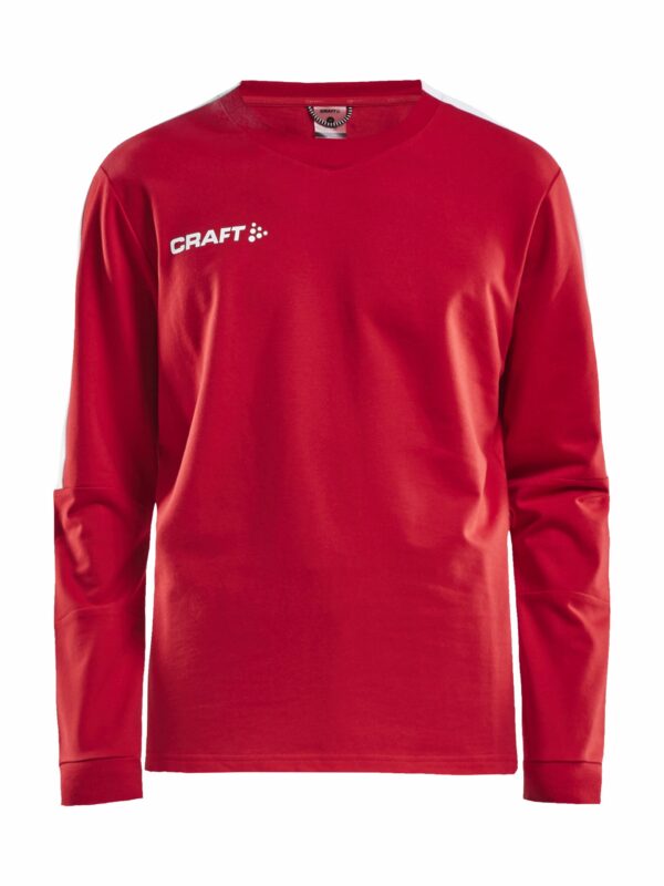 Craft - Progress GK Sweatshirt Maend - Bright Red/White XS