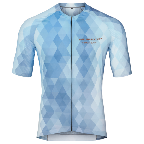 Cykeltrøje Sky Pro Jersey L. Blue Multi - Large