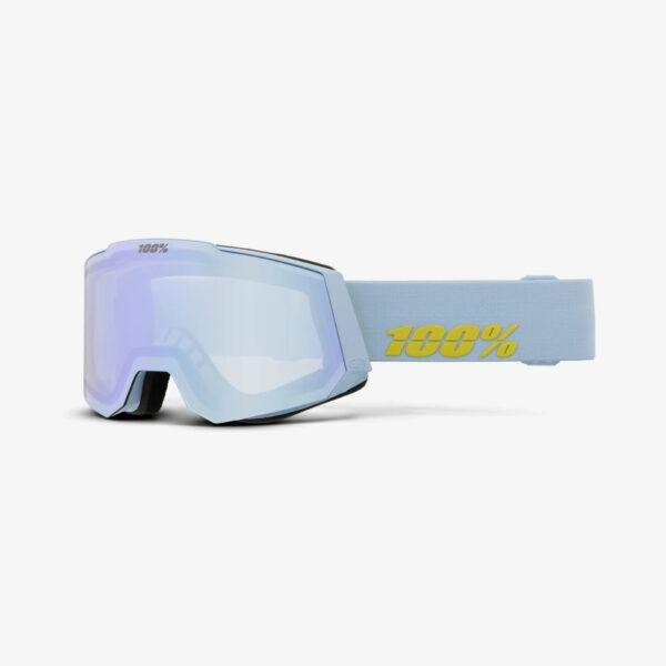 100% SNOWCRAFT HiPER Skibriller + Ekstra Linse - Sunpeak Mirror Silver Flash Lens