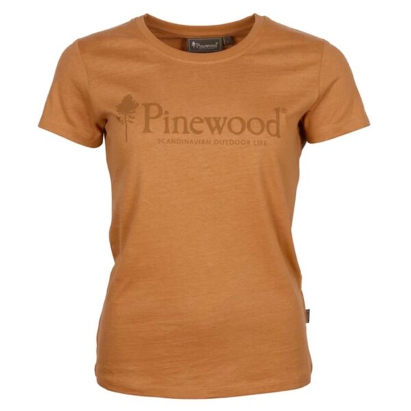 PineBrun Outdoor Life T-Shirt Dame-l.terracotta-2XL - T-Shirts