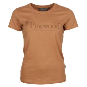 Pinewood Outdoor Life Dame T-Shirt Terracotta S