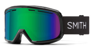 SMITH Range Skibriller - Black + Green Sol-X Mirror Lens