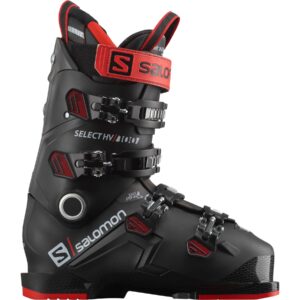 Salomon Select HV 100, skistøvler, herre, sort/rød