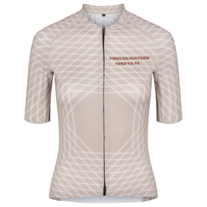 Twelve Sixteen Cykeltrøje Sky Pro Beige Kvinder Fit - Medium