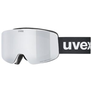 Uvex pwdr FM, skibriller, junior, sort/hvid