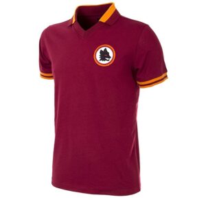 AS Roma 1978 - 79 Short Sleeve Retro Football Shirt-Large