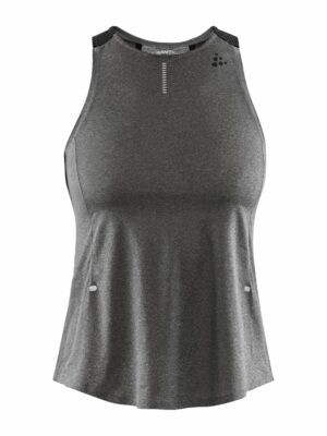 Craft - Craft Nanoweight Singlet Kvinder - Dk Grey Melange XS