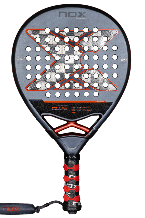 NOX AT10 Genius 18K by Agustín Tapia 2025 - Padel bat