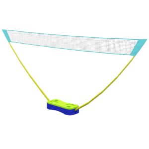 2 I 1 Badmintonsæt, Badmintonnet Med Stativ, Volleyballnet, Justerbart, Med Bæretaske, Til Indend⌀rs, Udend⌀rs