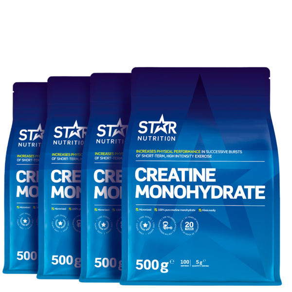 4 x Kreatin Monohydrat 500 g
