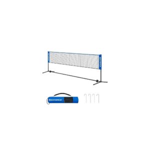 4m bærbart badminton tennis neth⌀jdejusterbart netsystem med stativ SYQ400