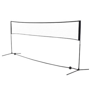 Badmintonnet Volleyball- Og Tennisnet, Bærbart, 2 H⌀jder 94/158Cm, Pe, 400X60Cm