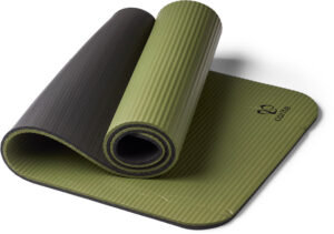 Carite Dual Nbr Yogamåtte Unisex One Size Grøn