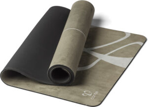Carite Natural Rubber Yogamåtte Unisex One Size Grøn