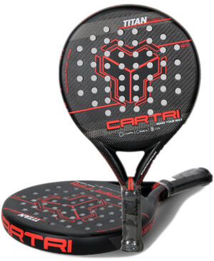 Cartri Ultimate Titan Padel Bat Unisex Os Sort