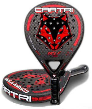 Cartri Wolf Padel Bat Unisex Os Sort
