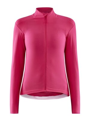Craft Adv Essence Langærmet cykeltrøje til kvinder Pink