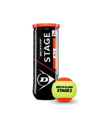 Dunlop Stage 2 Orange - 3-pak tennisbolde