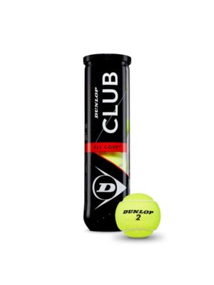 Dunlop TB Club AC 4-pak tennisbolde