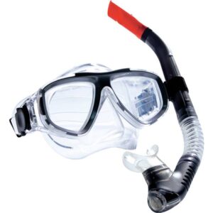 Dykkersæt voksen maske&snorkel sort