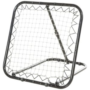 Foldbar Fodbold Rebounder Black Metal 5 niveauer