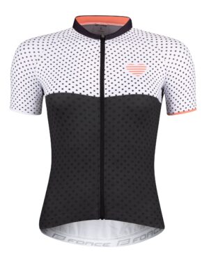 Force Points Cykeltrøje sort/hvid til kvinder