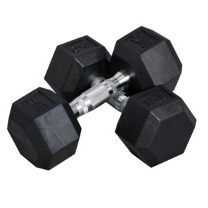 Håndvægte Sæt - 2 x 8 kg Sort