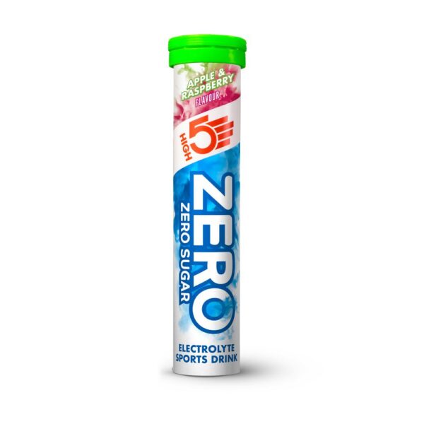 High5 Zero Elektrolytter rør m. 20 tabs - Apple/raspberry
