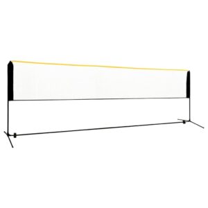 Justerbart badmintonnet 500x103x94-158 cm metal