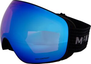 Mckinley Tennine Ii Highcontrast Revo Skibriller Unisex Senior Sort