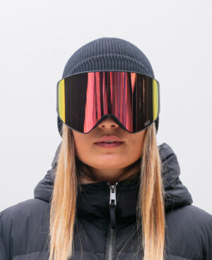 Messyweekend Clear Xe2 Skibriller Unisex Os Sort