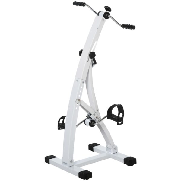 Motionscykel Arm og Ben Trainer Hvid 40 x 42,5 x 100cm